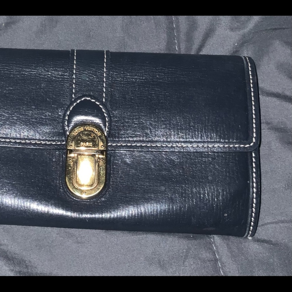 Louis Vuitton Dark Blue Women’s Wallet